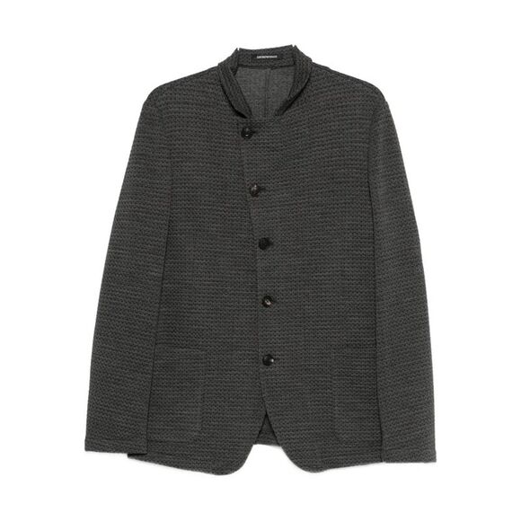 Emporio Armani Men Wool Blend Blazer Jacket